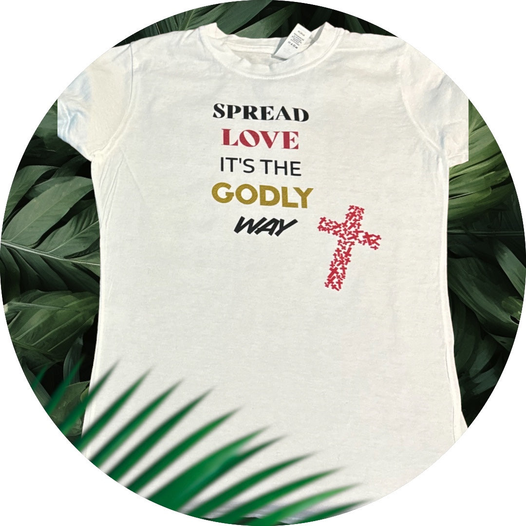 Spread Love Messenger Tee