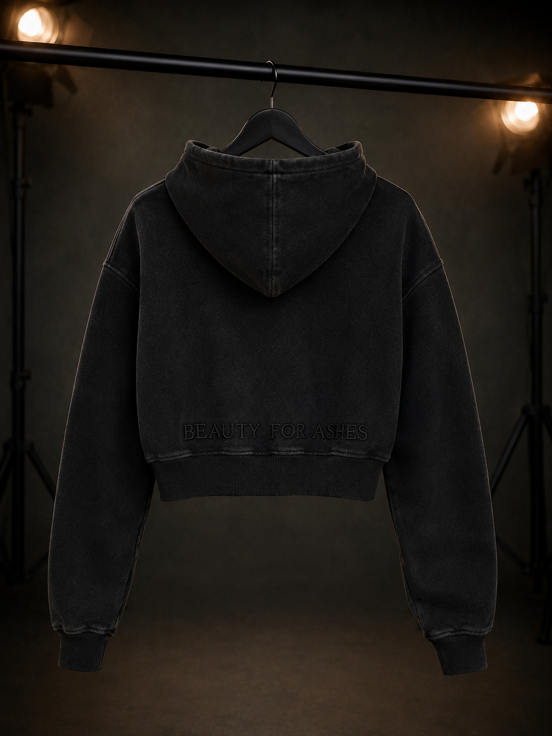 SCNY 10418 | Beauty For Ashes Crop Hoodie