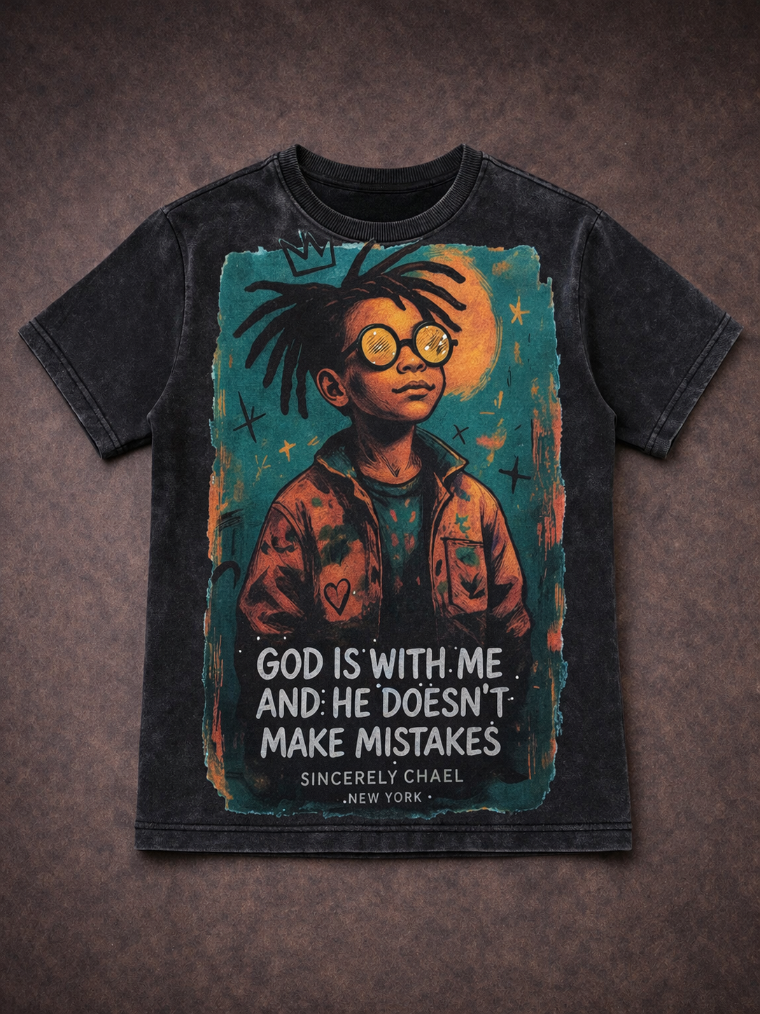 SCNY 10430 | God Is With Me Messenger Sweater
