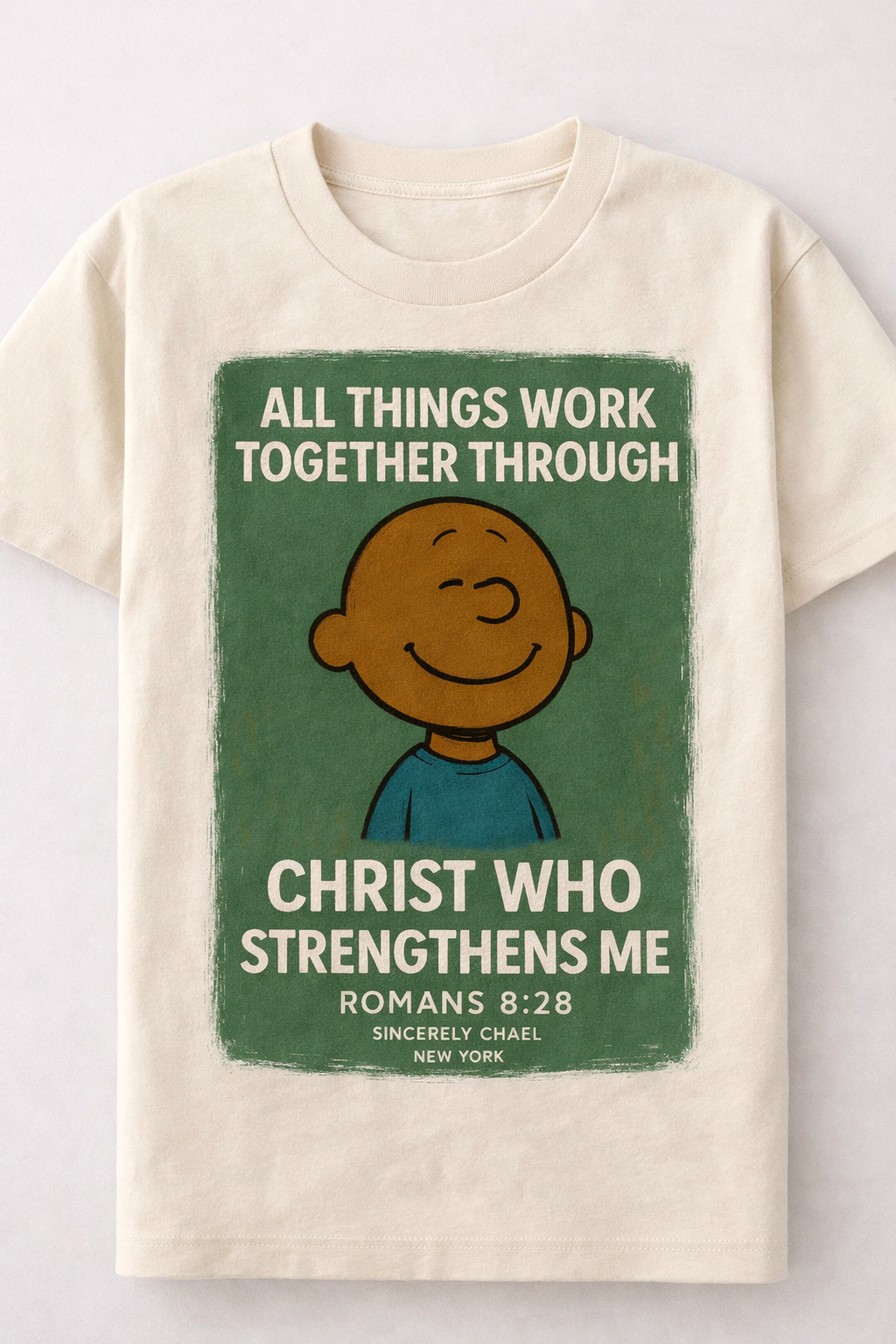 SCNY 10429 | All Things Work Together Messenger Tee | New Release March 2026