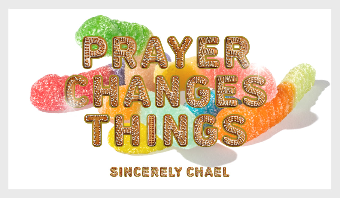 Sweet Tooth Prayer Changes Things Messenger Tee