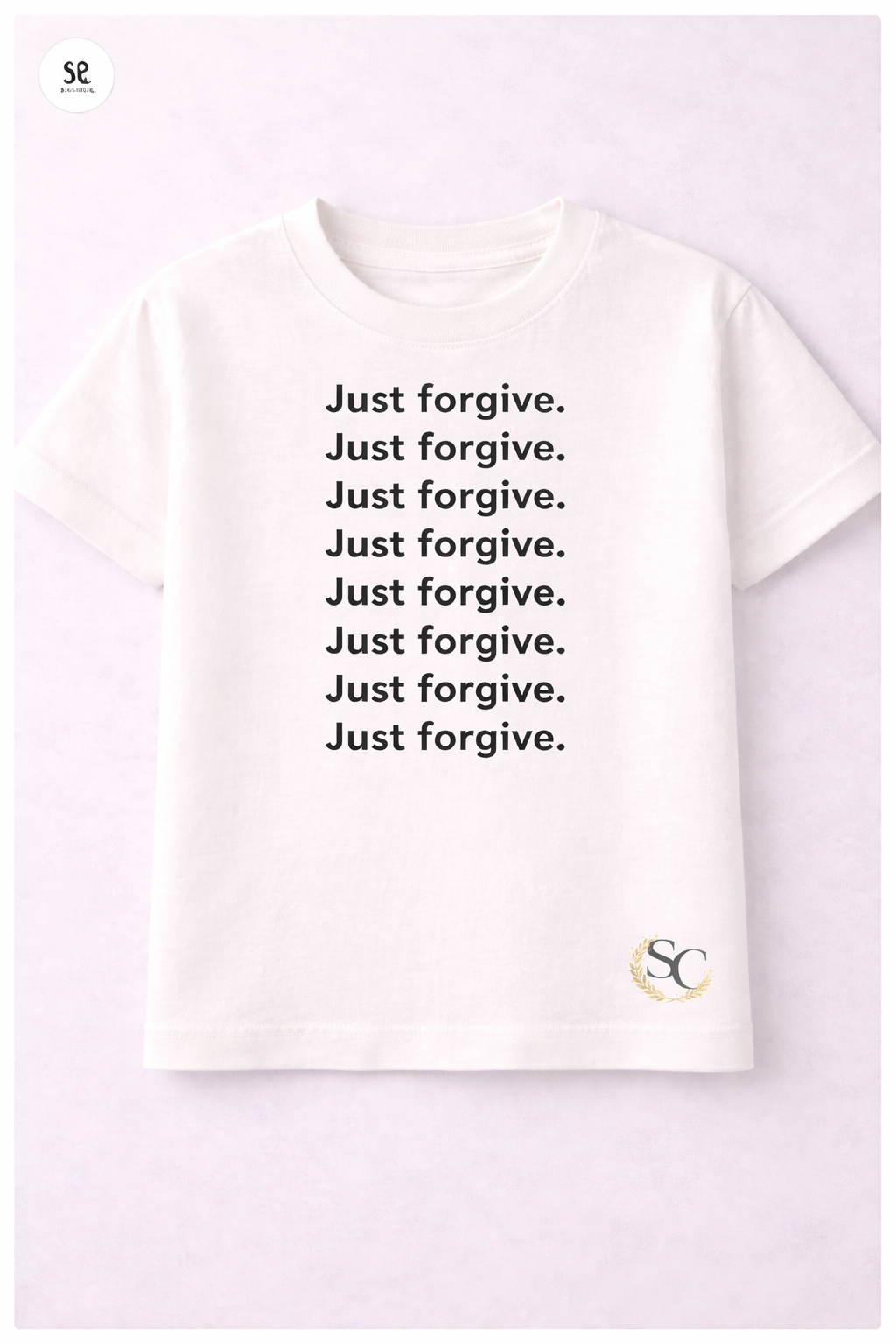 SCNY 10433 | Just Forgive Messenger Tee