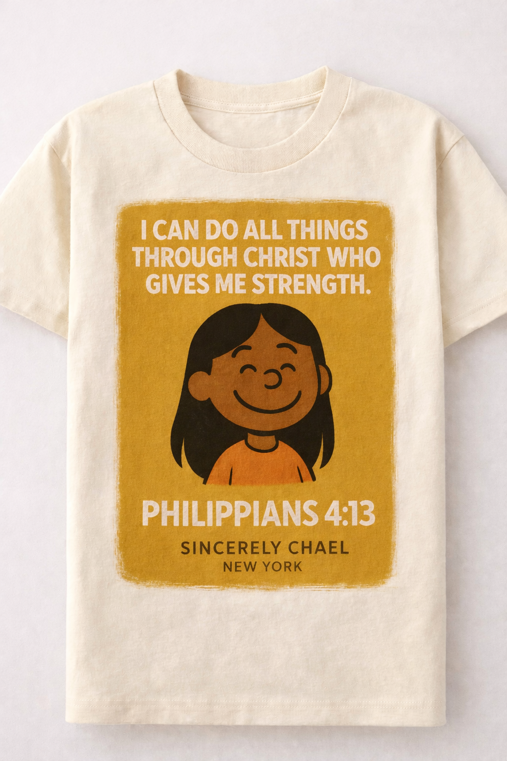 SCNY 10431 | Can Do All Things Through Christ Messenger Tee | New Release March 2026