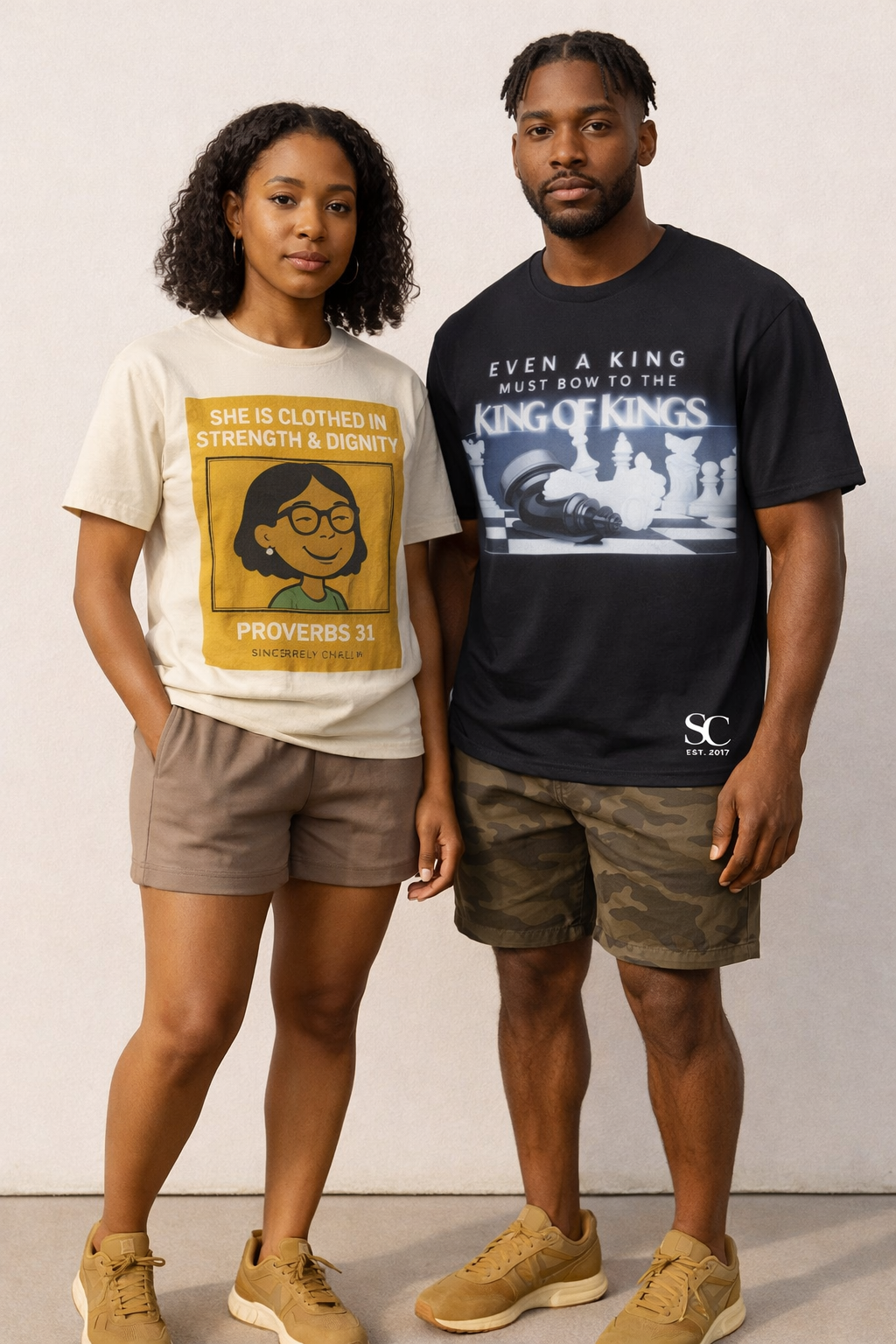 SCNY 10439 | King of Kings Messenger Tee