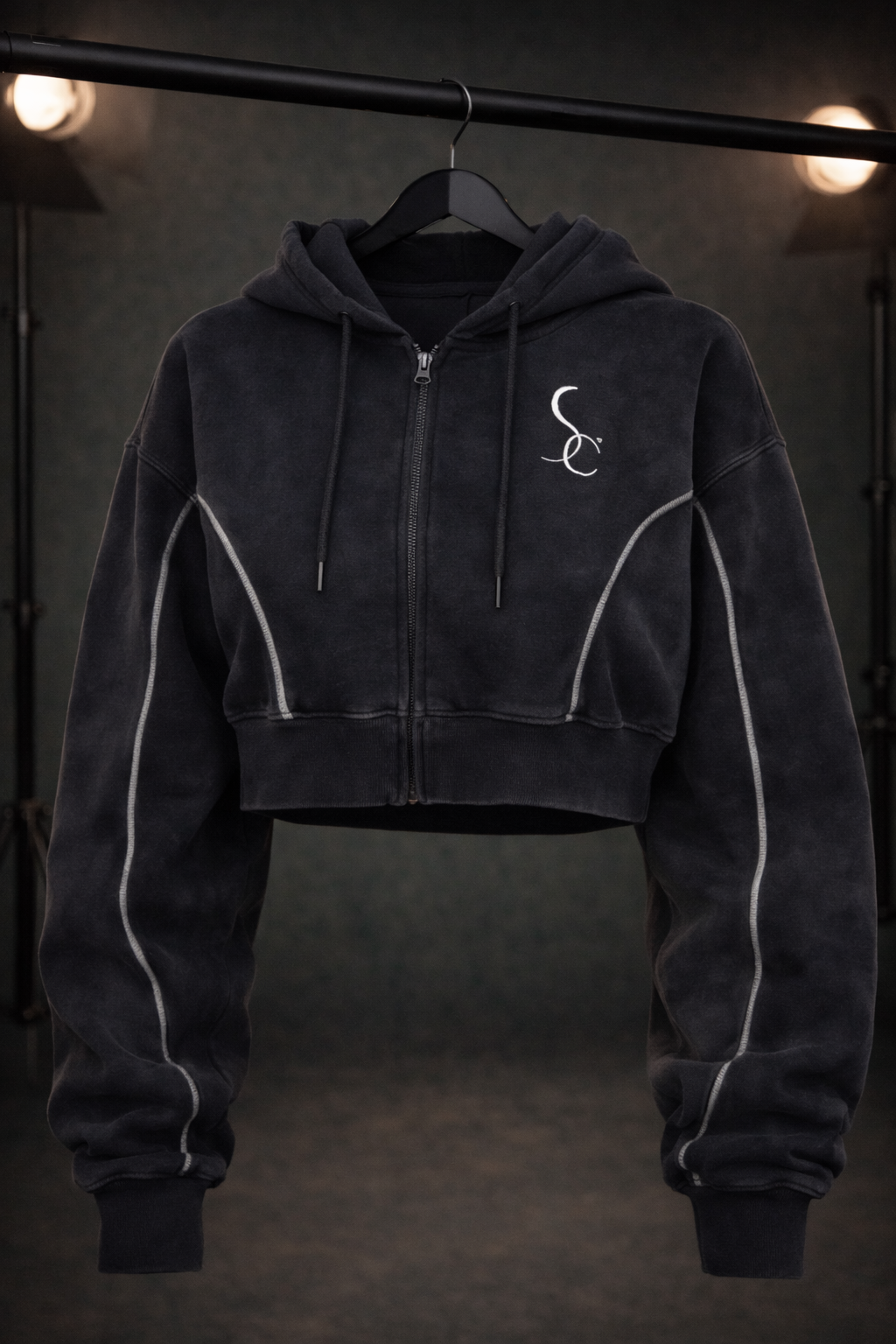 SCNY 10418 | Beauty For Ashes Crop Hoodie